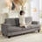 56" Modern Upholstered Sofa, 3 Seater Sofa Couch With Deep Seats, Comfy Couches For Living Room, Bedroom, Apartment And Office-122083494