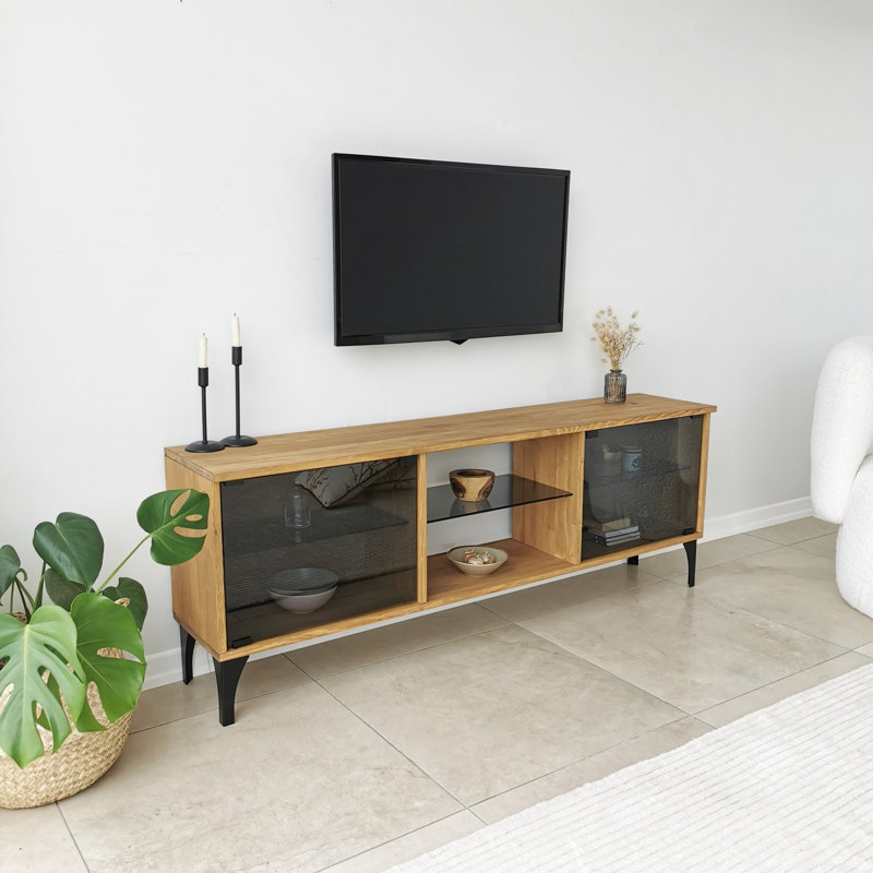 Halene Unfinished TV Stand for TVs up to 65"