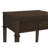 Lily Pond Kenna Dark Coffee 1-Drawer Wood Nightstand with Lower Shelf