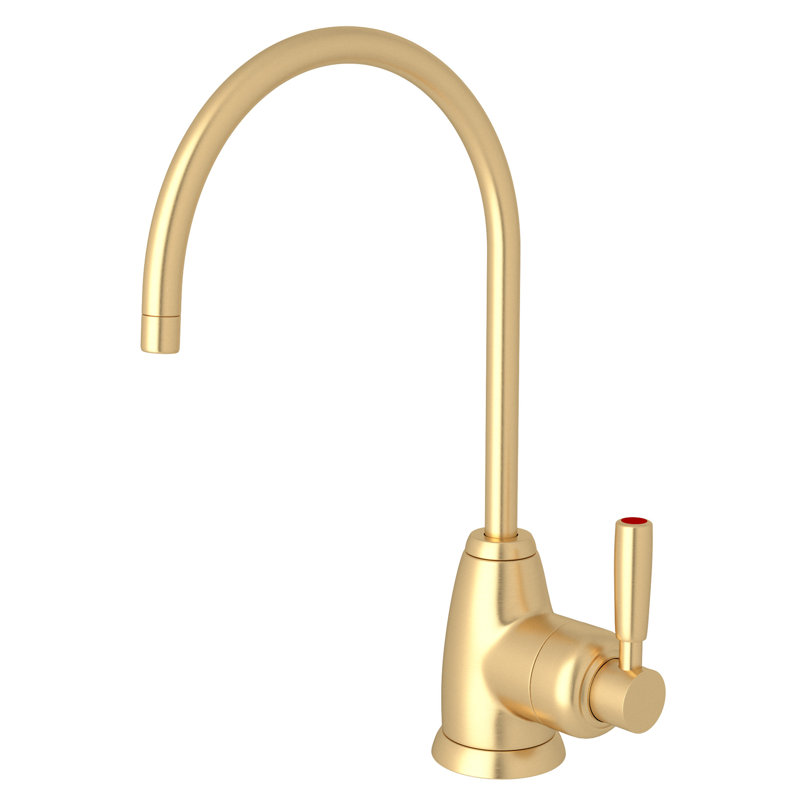 Holborn Hot Water Dispenser, Satin English Gold