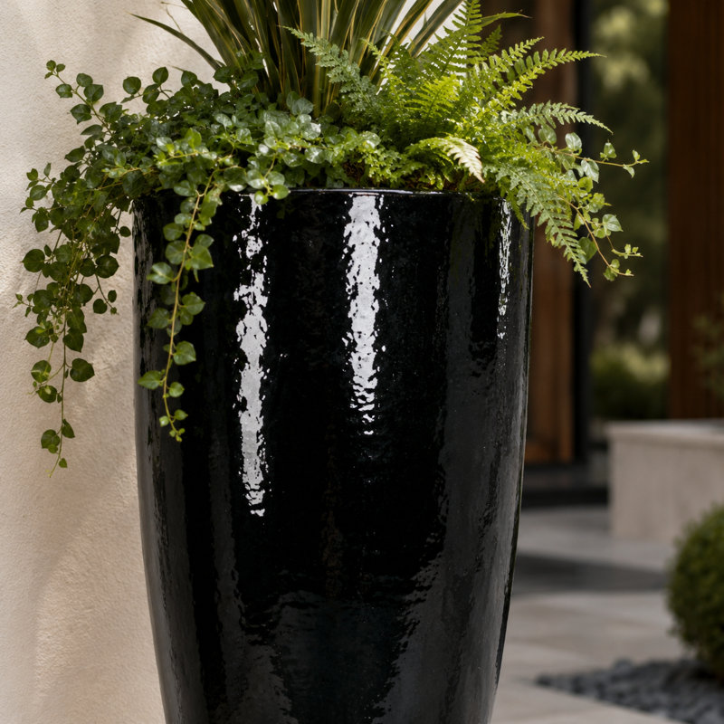 Vase Calypso 53 cm - Noir