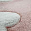 gagnon Pink/White Area Rug-2062331328
