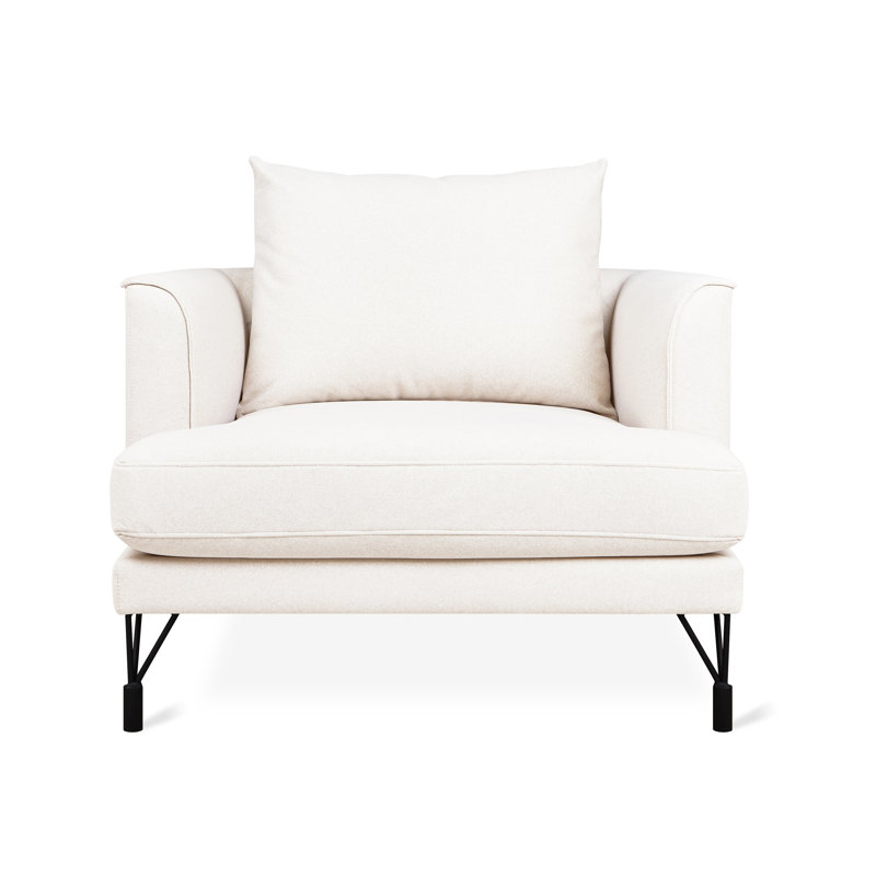 Highline Armchair, Merino Cream 100% Polyester