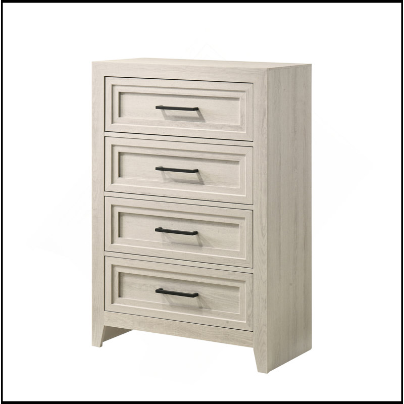 Commode contemporaine à 4 tiroirs 1Pc