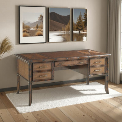 Southeast Asian retro style desk