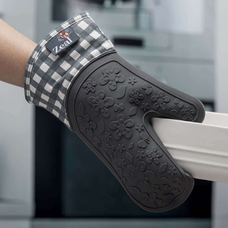 Zeal Oven Mitt, Dark Grey