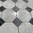 12" x 12" Marble Octagon and Dot Mosaic Wall & Floor Tile