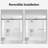 Semi-Frameless Double Sliding Soft-Close Shower Door-106668754