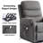 Upholstered Heated Massage Chair-1636870612
