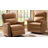Medlin 31''W Transitional Faux Leather Dual Motor Swivel Rocker Recliner with USB Ports-529067044