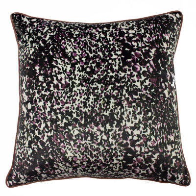 Charla Abstract Square Throw Pillow Cover