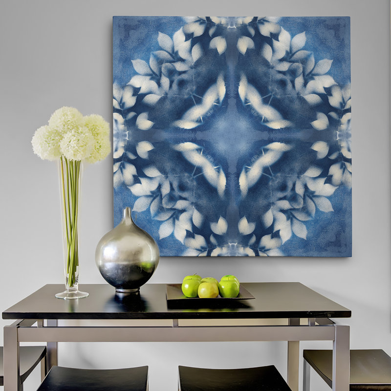 «Navy Nature II», impression sur toile, H 16 po x l 16 po x P 1,5 po, Toile tendue