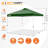 Pop Up Canopies 10 Ft. W x 10 FT. D Metal Party Tent Canopy-65478068