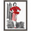Allure 4' Framed Print on Glass