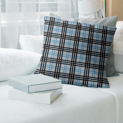 Housse et insert de coussin carré de luxe Baltimore Football