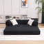 Canapé modulaire en velours côtelé convertible Cozyform avec repose-pieds et coussins, canapé-lit modulaire en forme de L, canapé nuage désossé pour meubles de salon, jaune Ginge-1460748320-1460748331