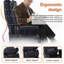 Grand et grand fauteuil de bureau, fauteuil de bureau ergonomique à haut dossier