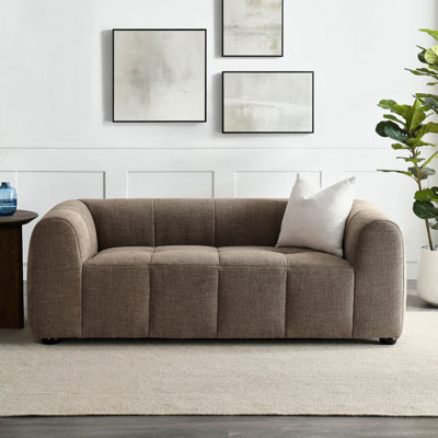 Causeuse en tissu Liana