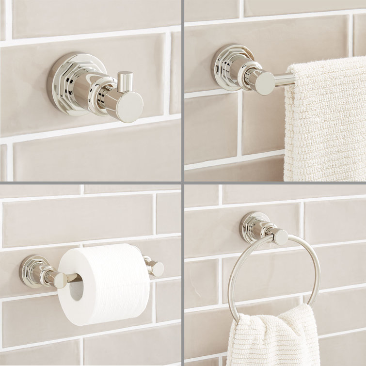 Signature Hardware Greyfield 4 - Piece Bathroom Hardware Set