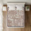 Jeté en coton Diof Abstract Pirnt-1242667231-1232506858