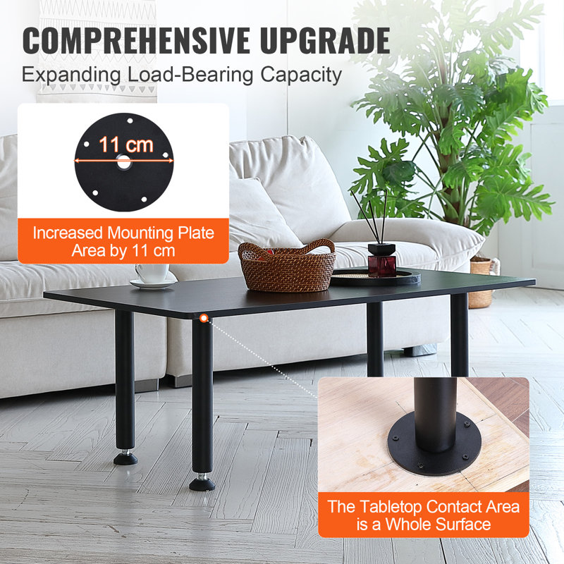 Seanagh Table Leg, 16" H x 4.3" W x 4.3" D