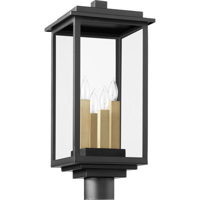 Tête de lanterne câblée à 1 lumière H 21 po Breac