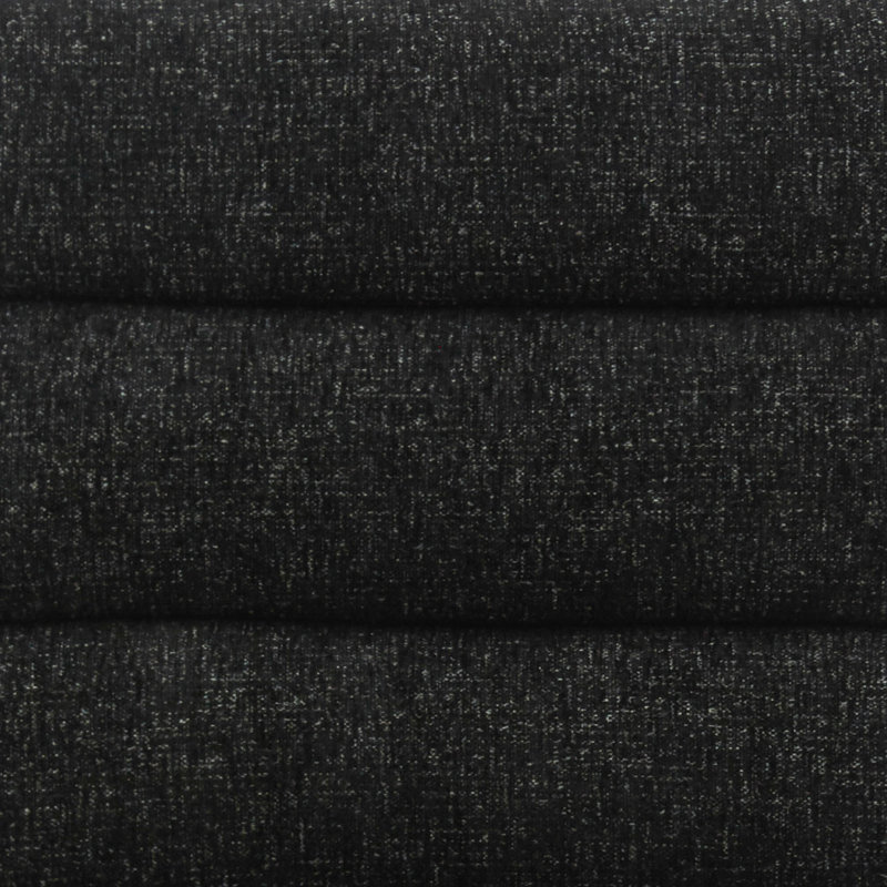 Chaise d'appoint Shepha, Noir chenille