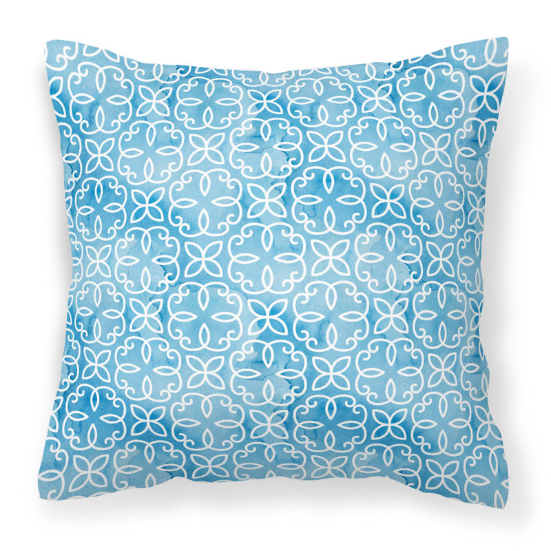  Coussin extérieur géométrique Cirlce, 18 po x 18 po, Géométrique