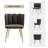 Easthampton Side Chair with Channel Tufting Back-671610281