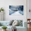 Watchful Crocodile Eye Contemporary Alligator Crocodile Wall Art Print 1 Piece Wrapped Canvas Wall Art-2144564068