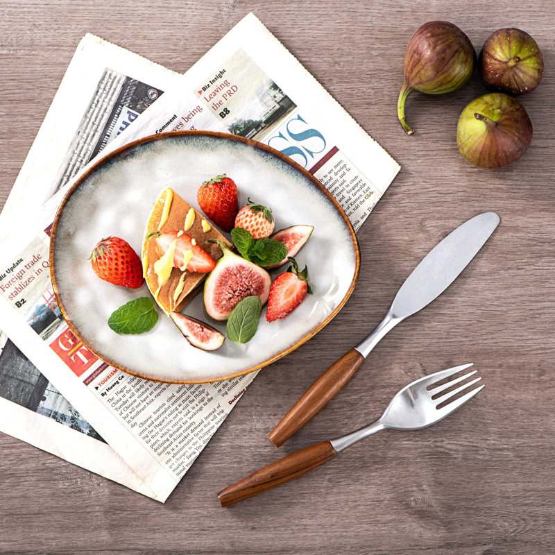 Romeisha 20.8cm Porcelain China Dinner Plate