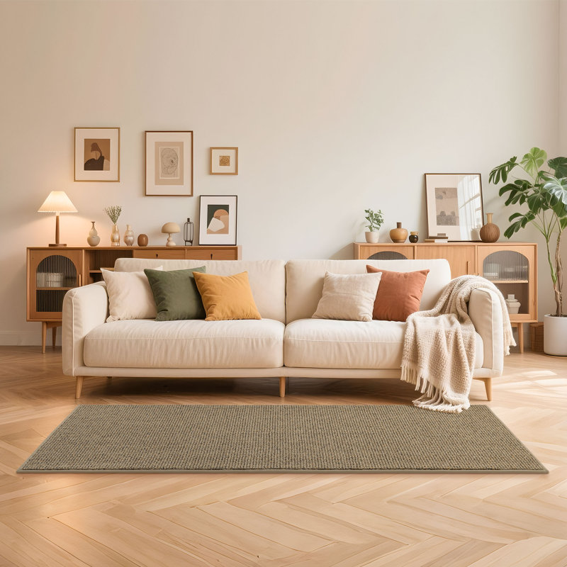 Runner Solid Colour Area Rug, Runner 61cm x 243.8cm