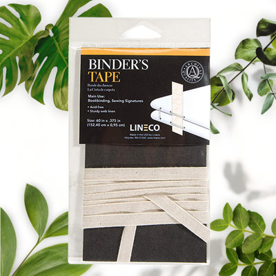 Linen Book Tape 60in x 3/8in Neutral