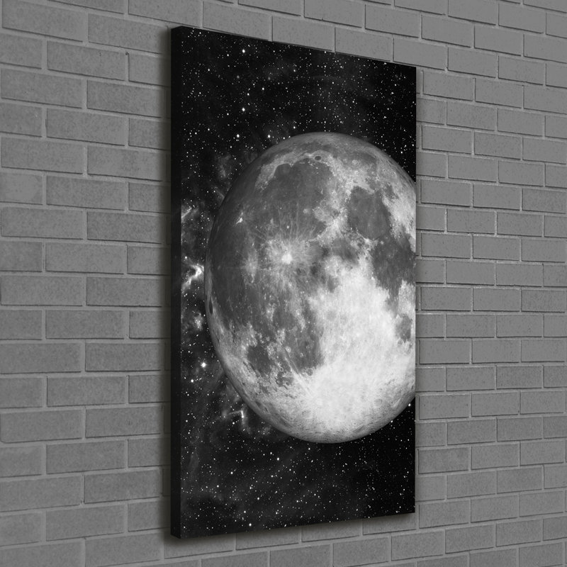 Moon - Wrapped Canvas Print