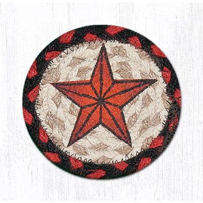  Dessous de verre rond Barn Star