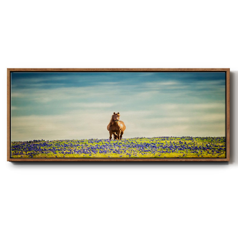 Sunlit Midwest II- Framed Canvas, 20" H x 50" W