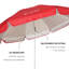Parasol avec pince universelle et réglable-747038695
