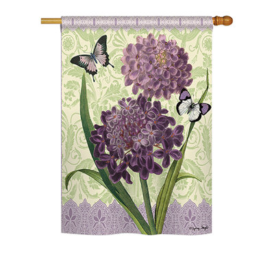 Double Sided Polyester Animal Garden Flag