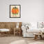 «Thankful Orange Pumpkin Leaf Botanicals Autumn Plants» par Heather McLaughlin, reproduction sur toile flottante-92351001-92351003