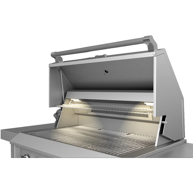 Aspire Grill Built-In, 2 U-Burner, Rotisserie 30", Natural Gas