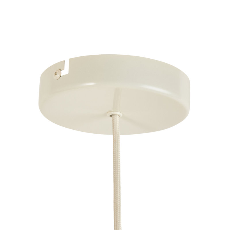 1 - Light Pendant, Colourful, Cream Paint