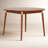 Dakota Acacia Round Solid Wood Dining Table