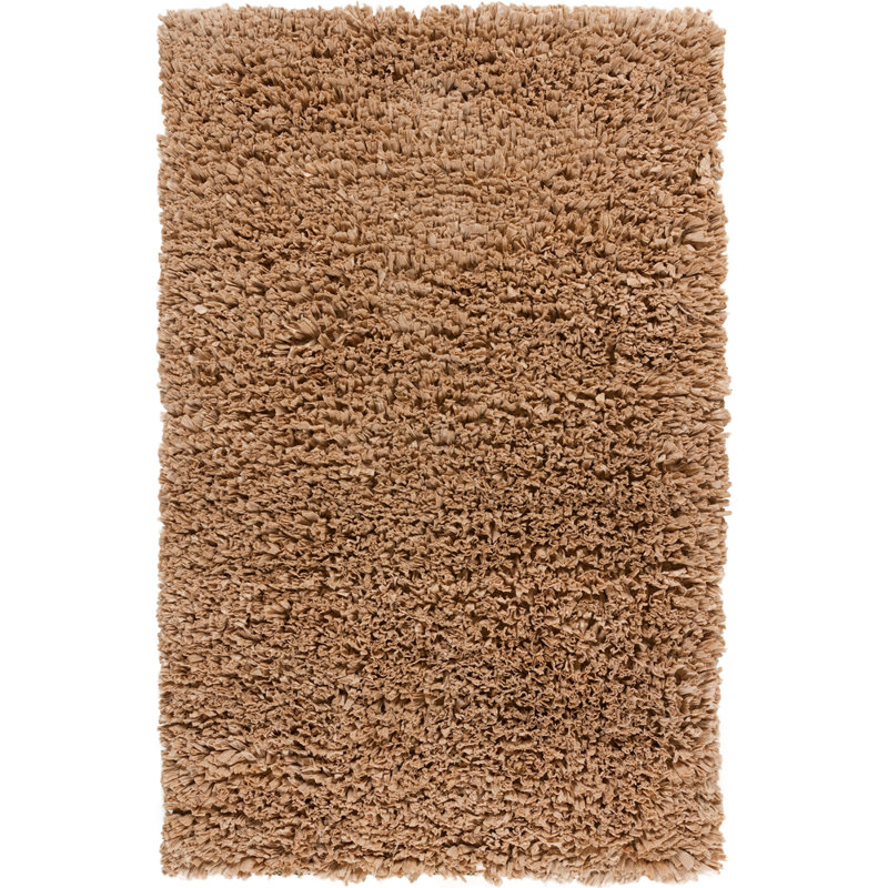 Tapis de zone brun clair Benitez, 3 pi 6 po x 5 pi 6 po