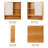 Conteh Solid Wood Bathroom Cabinet