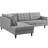 Modway Empress 2 Piece Upholstered Fabric Sectional-598698263-598698262