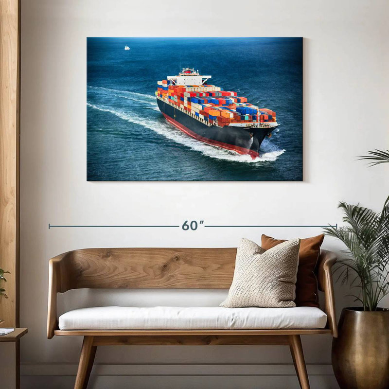 Mehar Ocean Ship, 30" H x 45" W