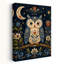 Reproduction d'art mural chouette céleste-579131758