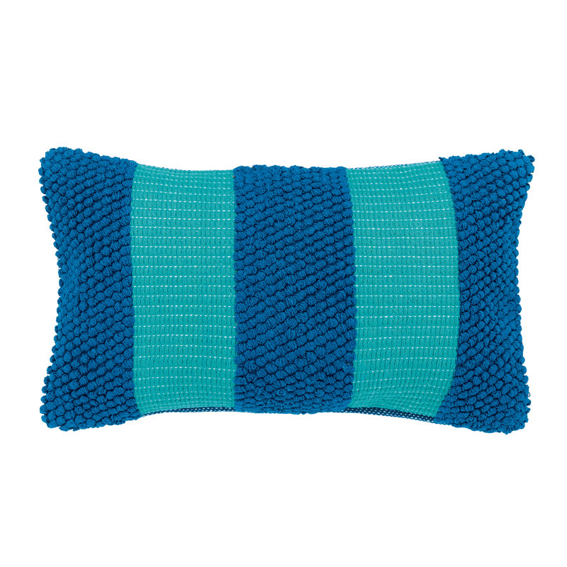 Isla Cushion, Blue Striped