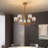 6 - Light Dimmable Chandelier