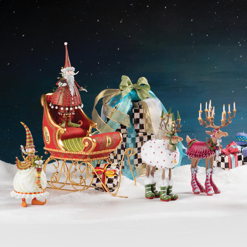 Patience Brewster Dash Away Mrs. Santa Figure